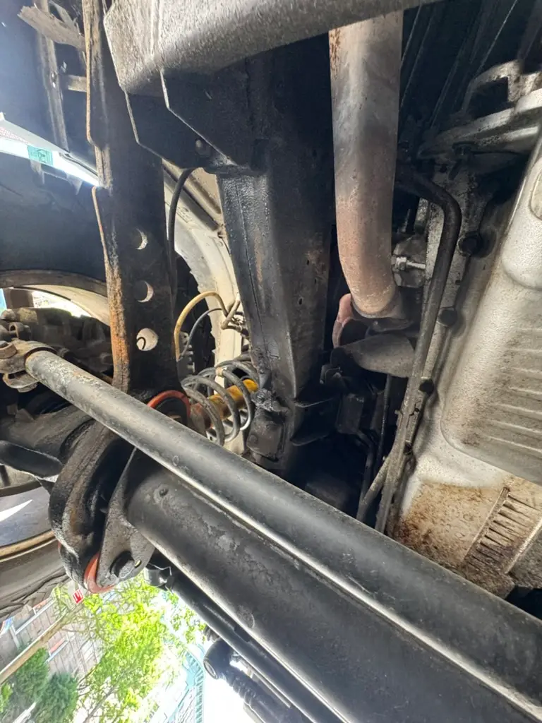 under-engine-frame-rail-left